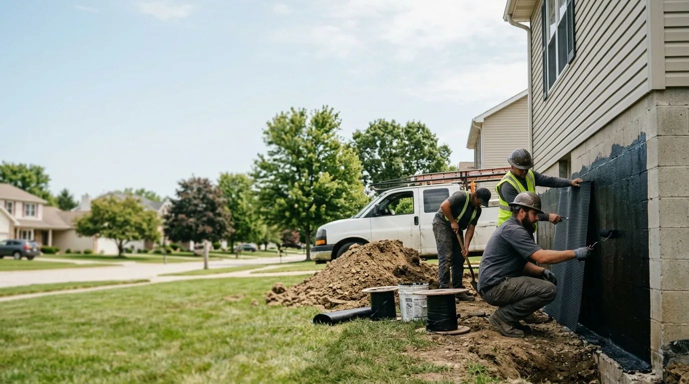 Basement Waterproofing in Amsterdam, OH near me